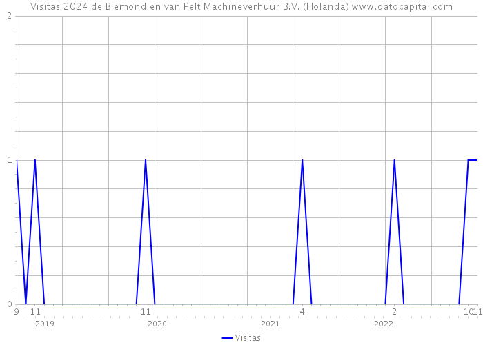 Visitas 2024 de Biemond en van Pelt Machineverhuur B.V. (Holanda) 