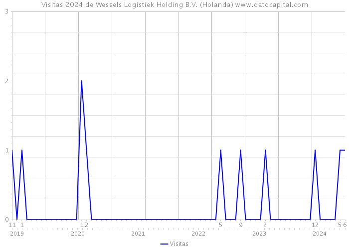 Visitas 2024 de Wessels Logistiek Holding B.V. (Holanda) 