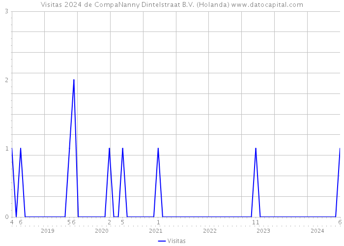 Visitas 2024 de CompaNanny Dintelstraat B.V. (Holanda) 