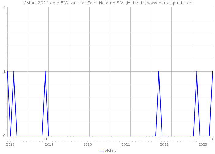 Visitas 2024 de A.E.W. van der Zalm Holding B.V. (Holanda) 