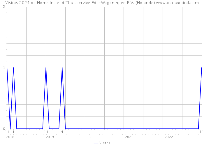 Visitas 2024 de Home Instead Thuisservice Ede-Wageningen B.V. (Holanda) 