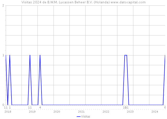 Visitas 2024 de B.W.M. Lucassen Beheer B.V. (Holanda) 