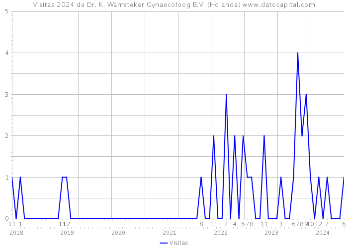 Visitas 2024 de Dr. K. Wamsteker Gynaecoloog B.V. (Holanda) 