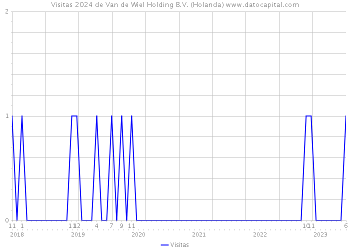 Visitas 2024 de Van de Wiel Holding B.V. (Holanda) 