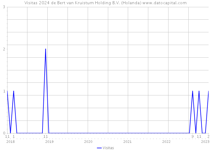 Visitas 2024 de Bert van Kruistum Holding B.V. (Holanda) 