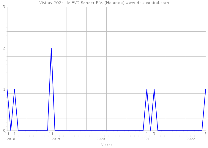 Visitas 2024 de EVD Beheer B.V. (Holanda) 