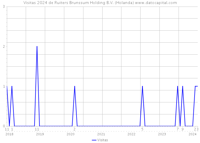 Visitas 2024 de Ruiters Brunssum Holding B.V. (Holanda) 