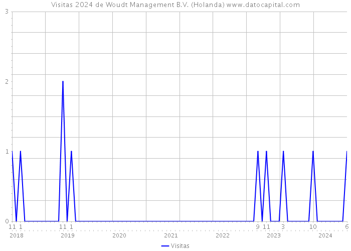 Visitas 2024 de Woudt Management B.V. (Holanda) 