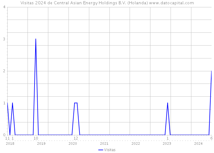 Visitas 2024 de Central Asian Energy Holdings B.V. (Holanda) 