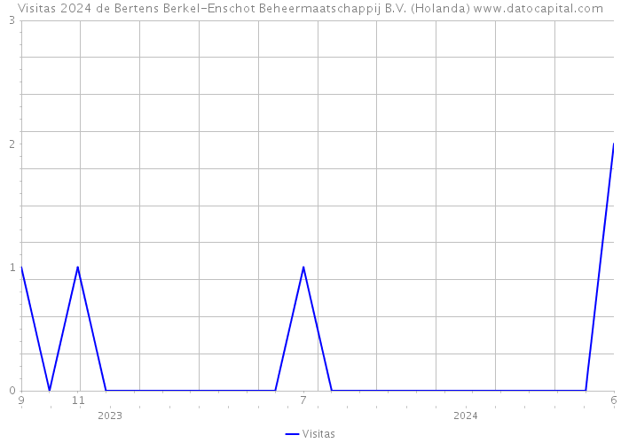 Visitas 2024 de Bertens Berkel-Enschot Beheermaatschappij B.V. (Holanda) 