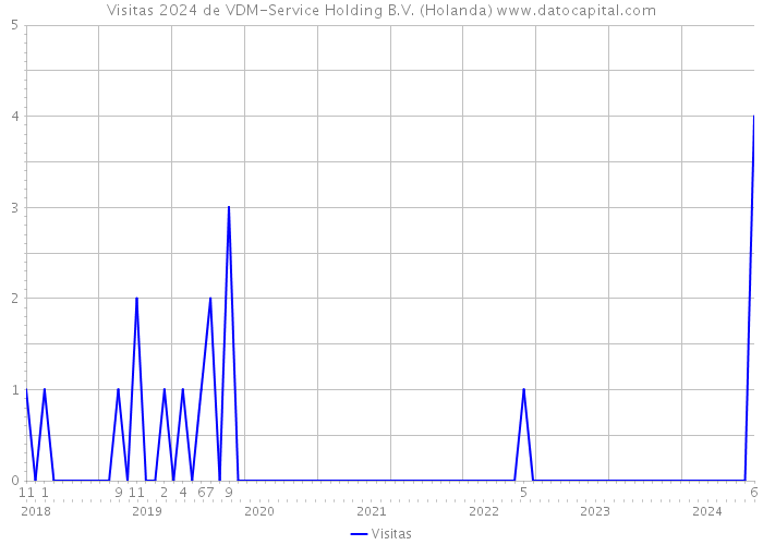 Visitas 2024 de VDM-Service Holding B.V. (Holanda) 