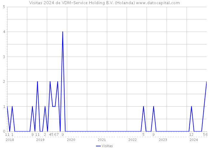 Visitas 2024 de VDM-Service Holding B.V. (Holanda) 
