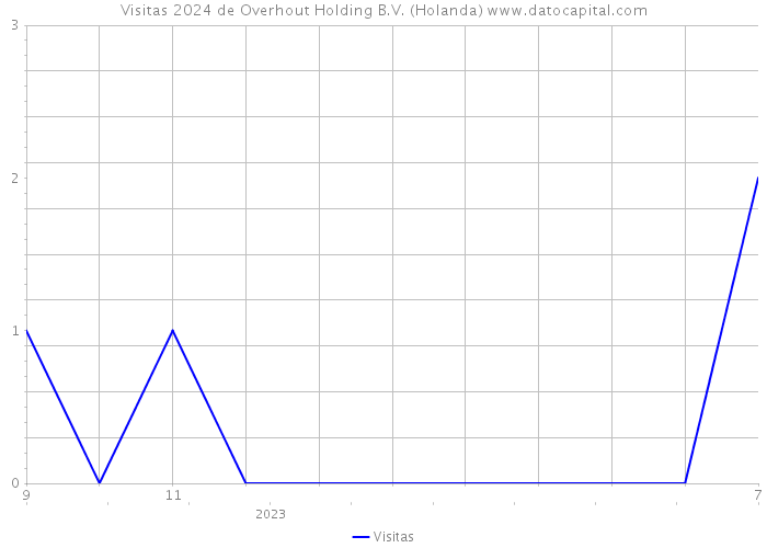 Visitas 2024 de Overhout Holding B.V. (Holanda) 