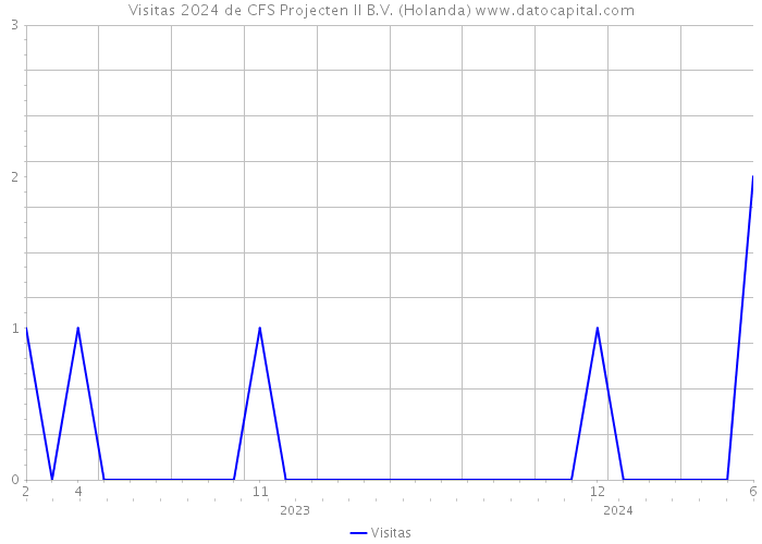 Visitas 2024 de CFS Projecten II B.V. (Holanda) 