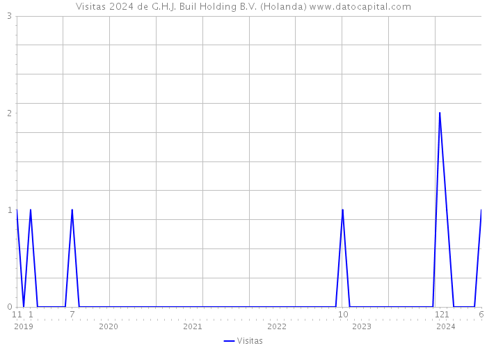 Visitas 2024 de G.H.J. Buil Holding B.V. (Holanda) 