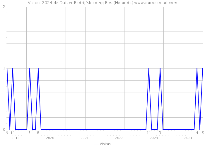 Visitas 2024 de Duizer Bedrijfskleding B.V. (Holanda) 