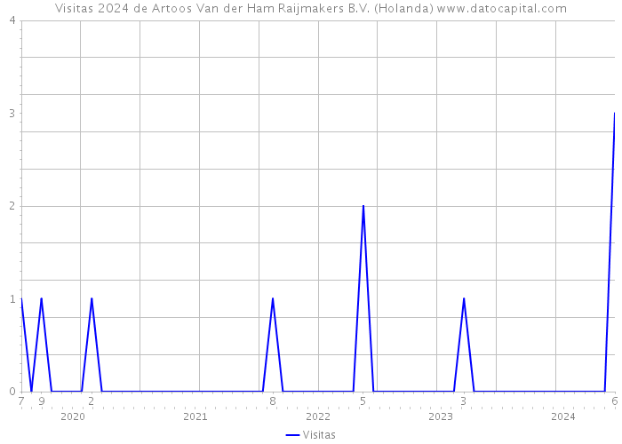 Visitas 2024 de Artoos Van der Ham Raijmakers B.V. (Holanda) 