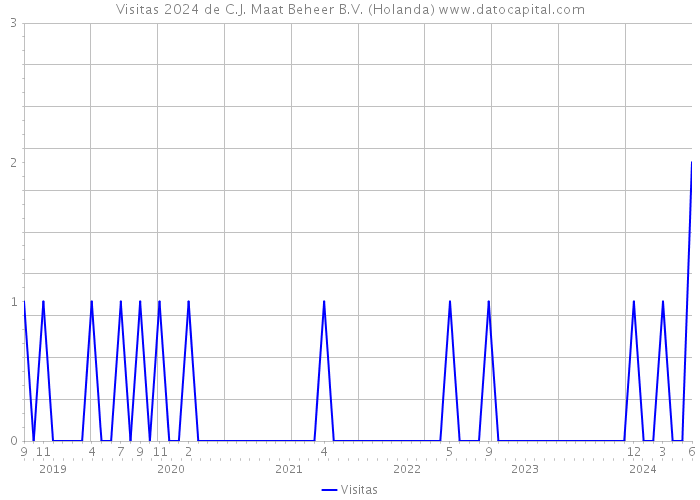 Visitas 2024 de C.J. Maat Beheer B.V. (Holanda) 