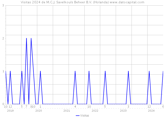 Visitas 2024 de M.C.J. Savelkouls Beheer B.V. (Holanda) 