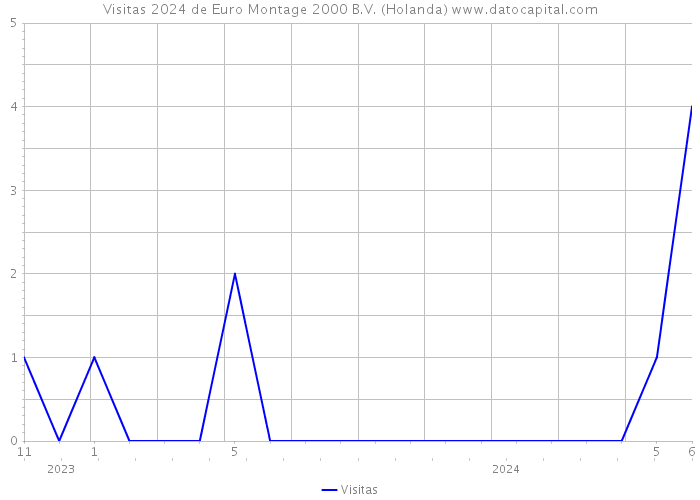 Visitas 2024 de Euro Montage 2000 B.V. (Holanda) 