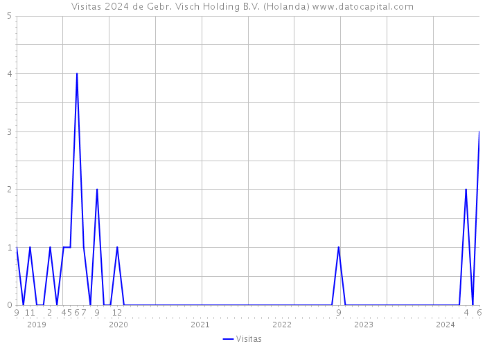 Visitas 2024 de Gebr. Visch Holding B.V. (Holanda) 