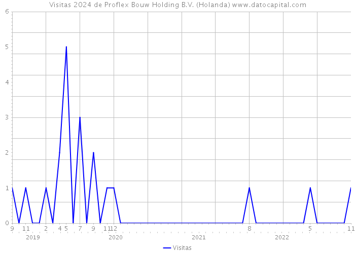 Visitas 2024 de Proflex Bouw Holding B.V. (Holanda) 