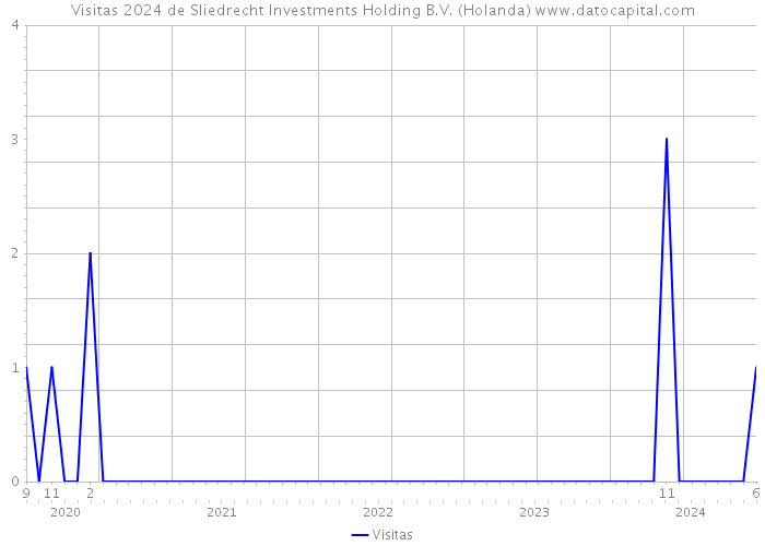 Visitas 2024 de Sliedrecht Investments Holding B.V. (Holanda) 