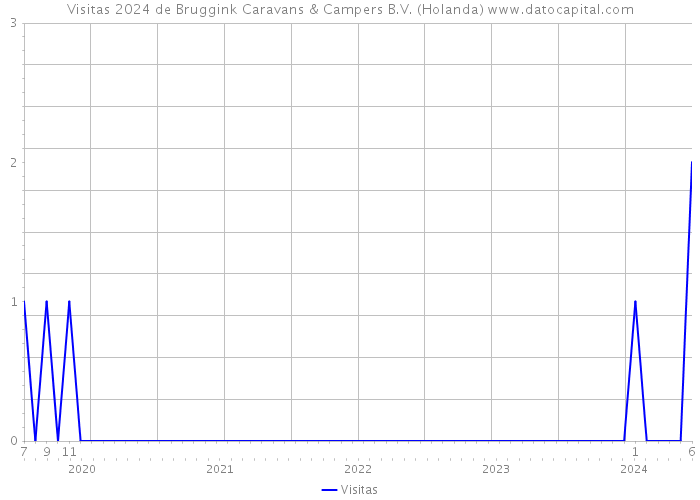 Visitas 2024 de Bruggink Caravans & Campers B.V. (Holanda) 