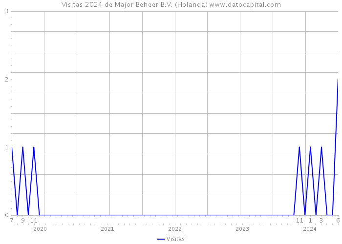 Visitas 2024 de Major Beheer B.V. (Holanda) 