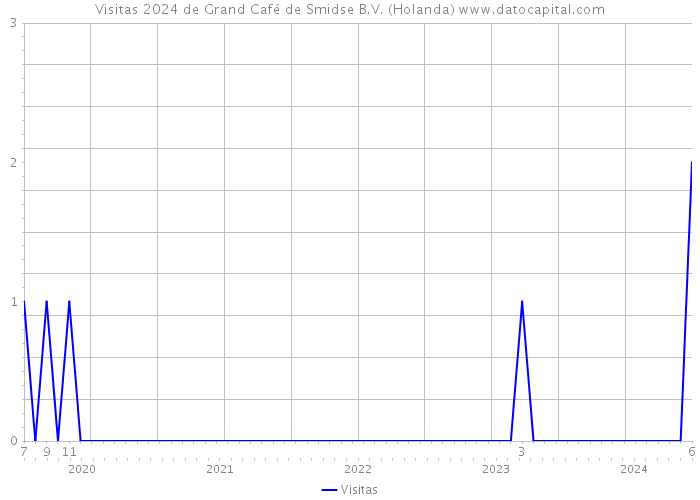 Visitas 2024 de Grand Café de Smidse B.V. (Holanda) 