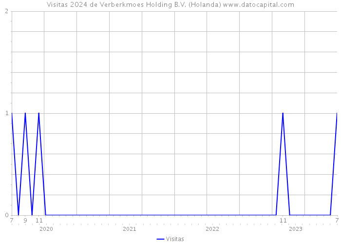 Visitas 2024 de Verberkmoes Holding B.V. (Holanda) 