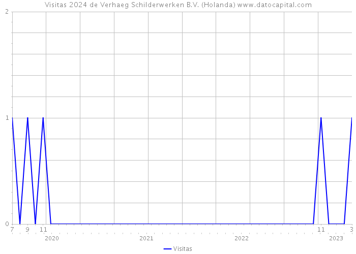 Visitas 2024 de Verhaeg Schilderwerken B.V. (Holanda) 