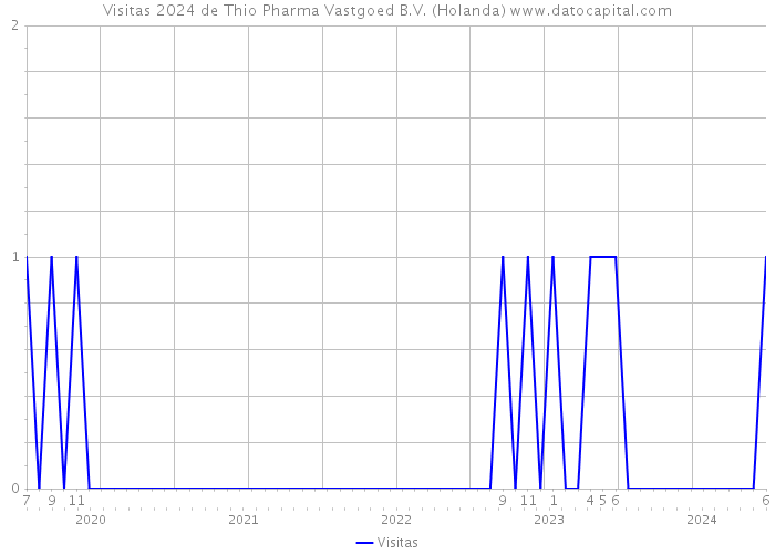 Visitas 2024 de Thio Pharma Vastgoed B.V. (Holanda) 