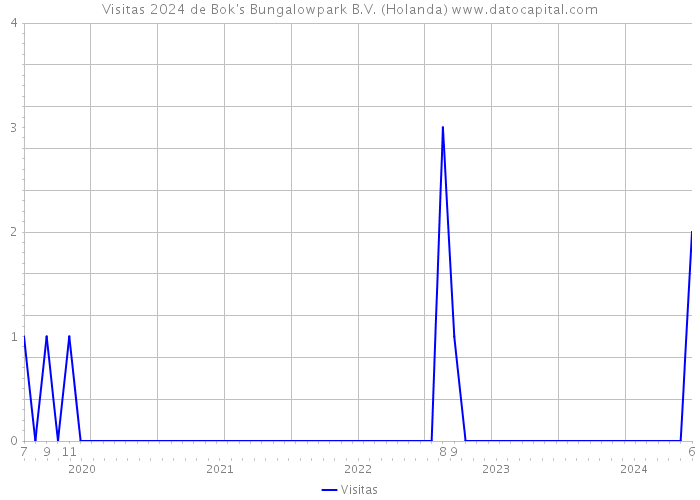 Visitas 2024 de Bok's Bungalowpark B.V. (Holanda) 