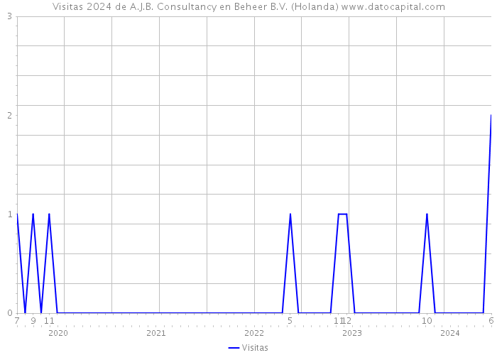 Visitas 2024 de A.J.B. Consultancy en Beheer B.V. (Holanda) 