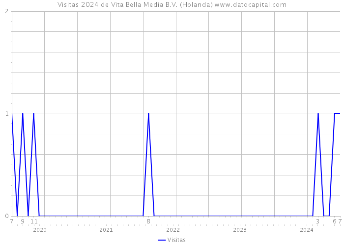 Visitas 2024 de Vita Bella Media B.V. (Holanda) 