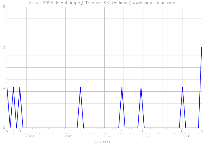 Visitas 2024 de Holding A.J. Tramper B.V. (Holanda) 