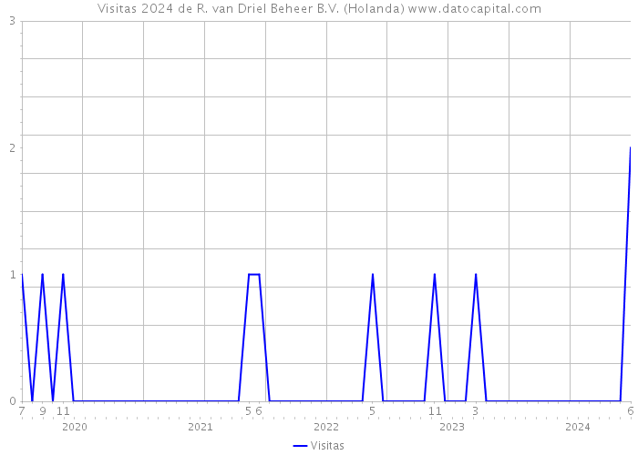 Visitas 2024 de R. van Driel Beheer B.V. (Holanda) 