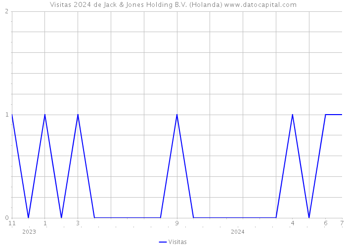 Visitas 2024 de Jack & Jones Holding B.V. (Holanda) 