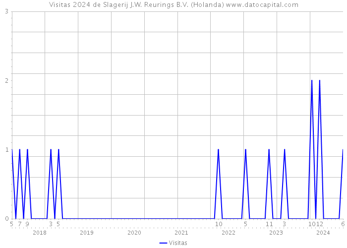 Visitas 2024 de Slagerij J.W. Reurings B.V. (Holanda) 