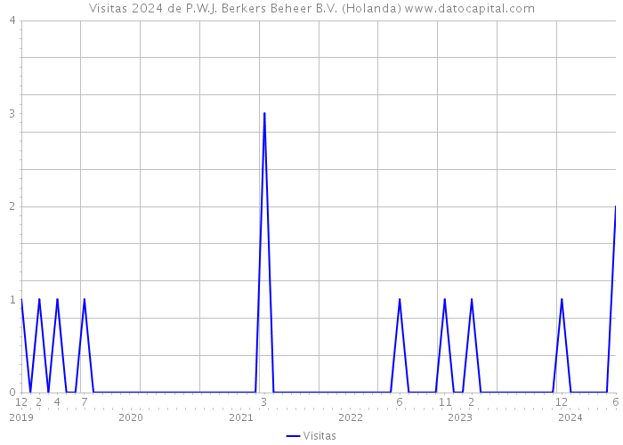 Visitas 2024 de P.W.J. Berkers Beheer B.V. (Holanda) 