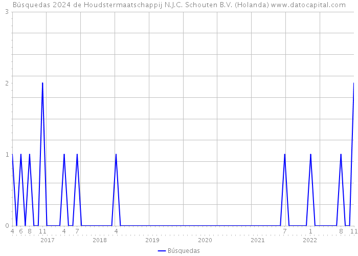 Búsquedas 2024 de Houdstermaatschappij N.J.C. Schouten B.V. (Holanda) 