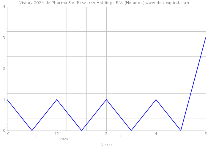 Visitas 2024 de Pharma Bio-Research Holdings B.V. (Holanda) 