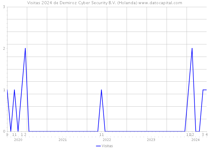 Visitas 2024 de Demiroz Cyber Security B.V. (Holanda) 