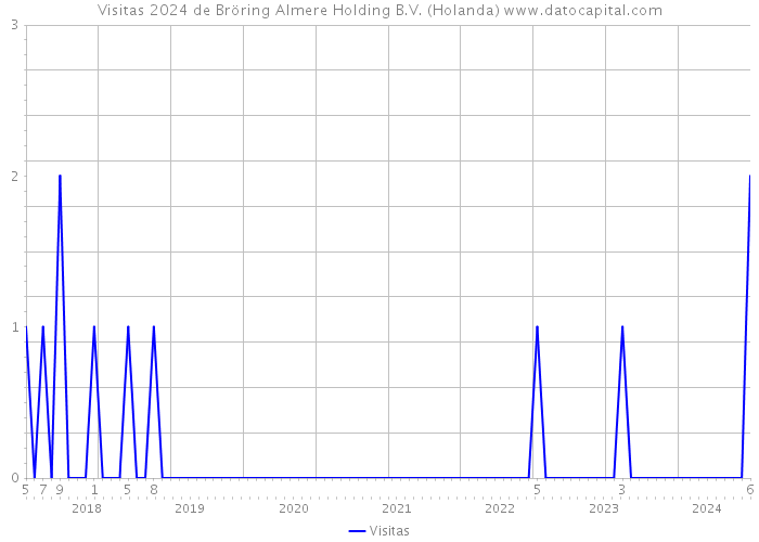 Visitas 2024 de Bröring Almere Holding B.V. (Holanda) 