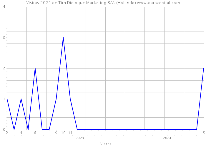 Visitas 2024 de Tim Dialogue Marketing B.V. (Holanda) 