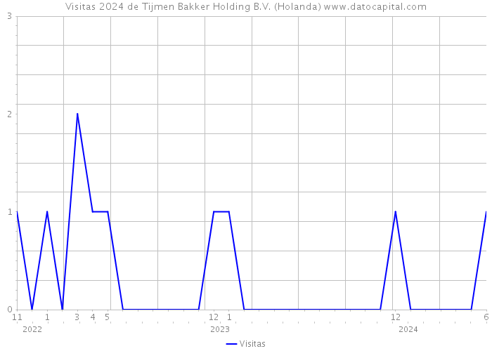 Visitas 2024 de Tijmen Bakker Holding B.V. (Holanda) 