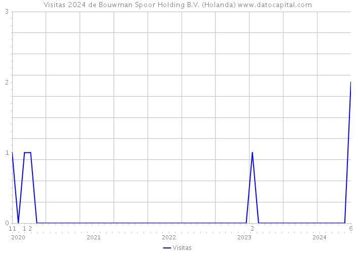 Visitas 2024 de Bouwman Spoor Holding B.V. (Holanda) 