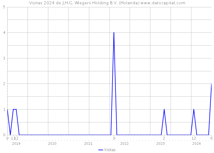 Visitas 2024 de J.H.G. Wiegers Holding B.V. (Holanda) 