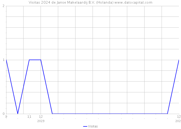 Visitas 2024 de Janse Makelaardij B.V. (Holanda) 